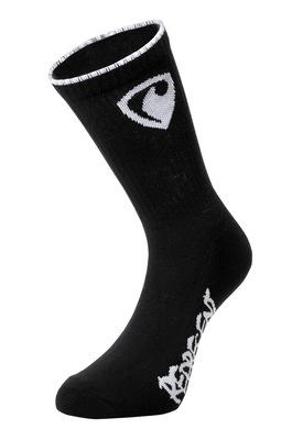 Ponožky dlouhé - Vysoké ponožky RPSNT LONG BLACK - R8A-SOC-030137 - S