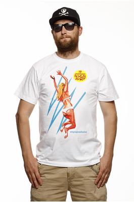 Oficiální kolekce HIGH JUMP trika - Pánske tričko s krátkym rukávom REPRESENT High Jump Cliff diver - R6M-TSS-7002M - M