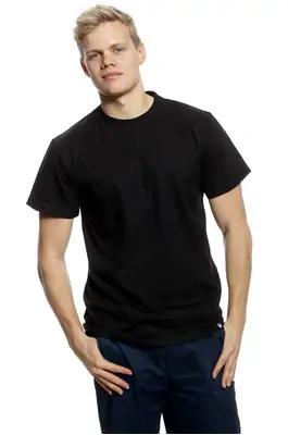 Pánska trička - Pánske tričko s krátkym rukávom RPSNT SOLID BLACK - R8M-TSS-4301M - M