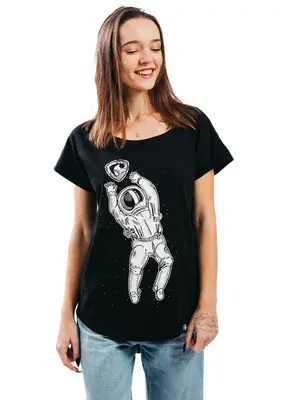 dámske tričká - Dámske tričko s krátkym rukávom REPRE4SC SPACE GAMES - R3W-TSS-1401XS - XS