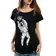 dámske tričká - Dámske tričko s krátkym rukávom REPRE4SC SPACE GAMES - R3W-TSS-1401XS - XS